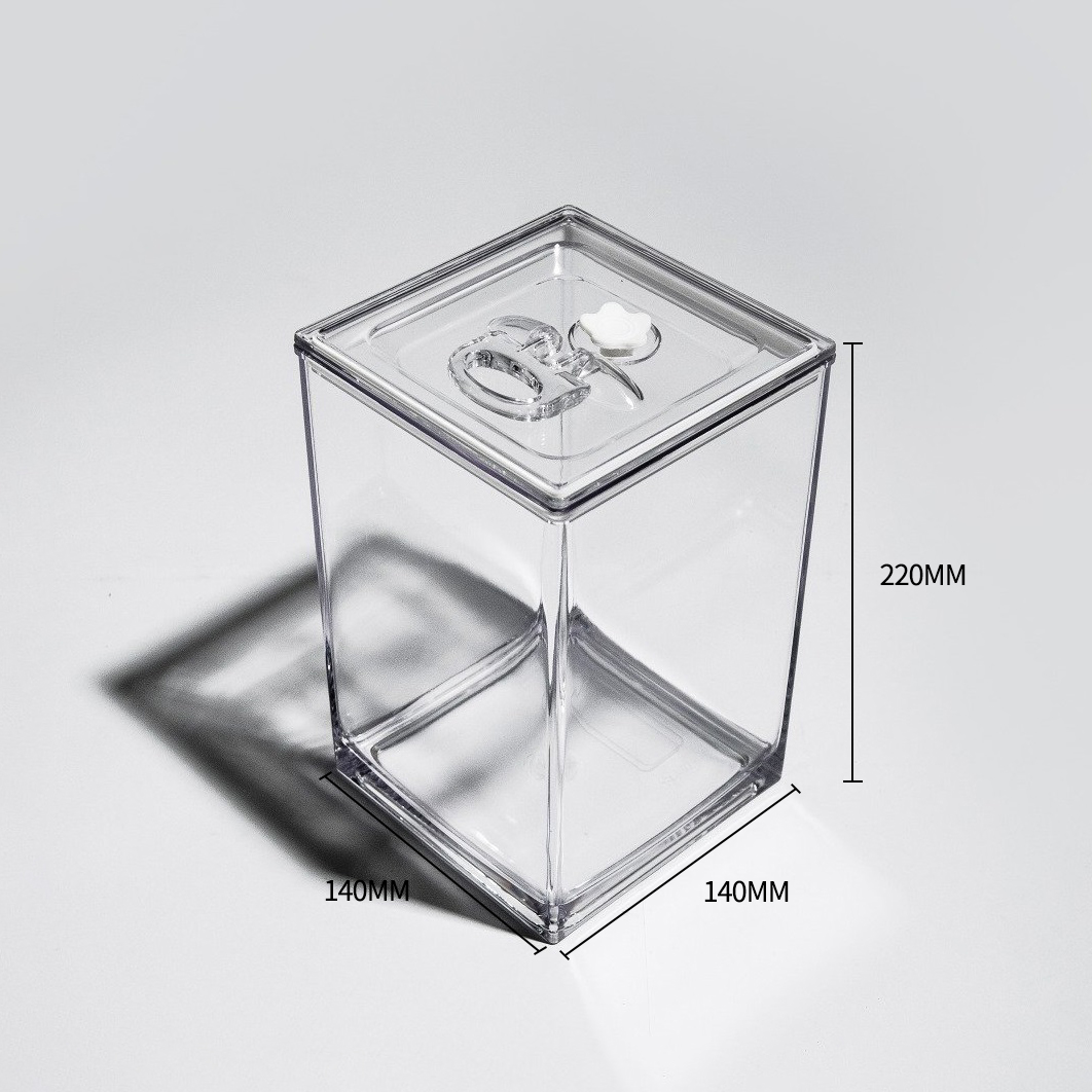 Ecobox SPH-022 luftdichtes Bonbonglas