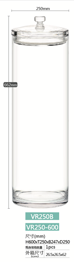 Ecobox SPH-VR250-600B 24,5 l luftdichter Lebensmittelbehälter für große Mengen