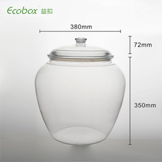 Ecobox SPH-FB400-7 luftdichter Behälter für Müsligläser für Großnahrungsmittel
