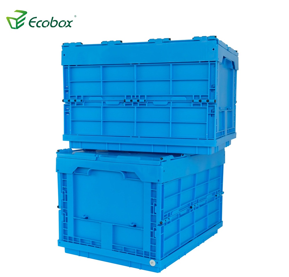 Ecobox 40 x 30 x 27 cm PP-Material zusammenklappbarer Faltbehälter aus Kunststoff