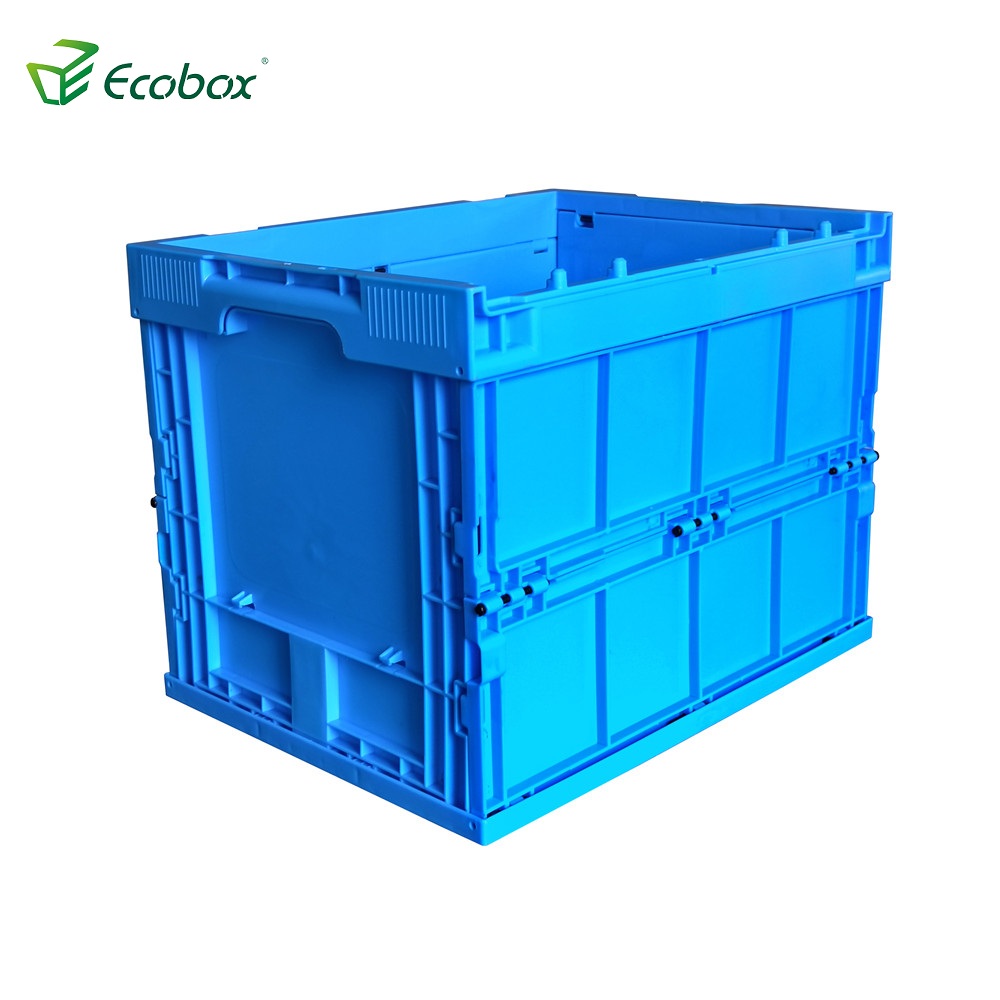 ECOBOX 40x30x31cm PP-Material-zusammenklappbarer Faltkunststoff-Behälter-Speicher-Kasten